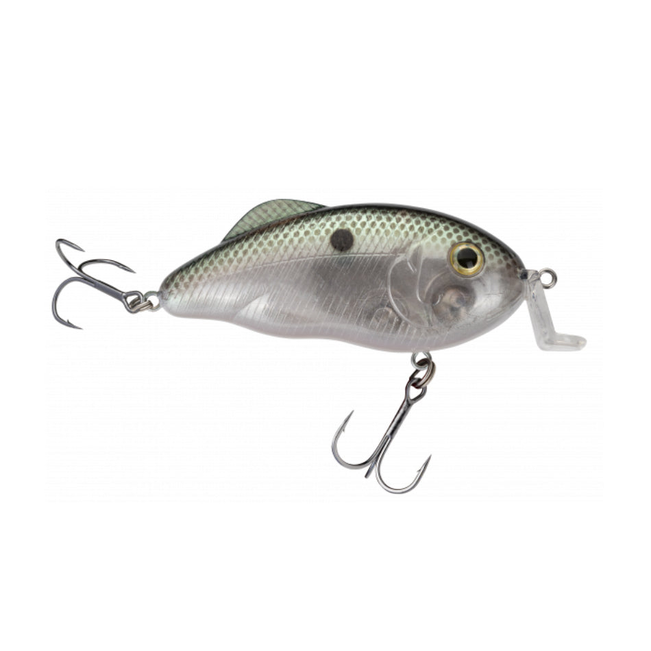 Strike King (HCHHS-584) Hybrid Hunter Shallow Hard Bait Fishing Lure, Color  584 - Oyster, 3.5, 1 oz, Dives 1-3 Feet, 3D Eyes