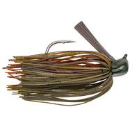 Strike King Tour Grade Skipping Jig 3/8 oz / Green Pumpkin Craw