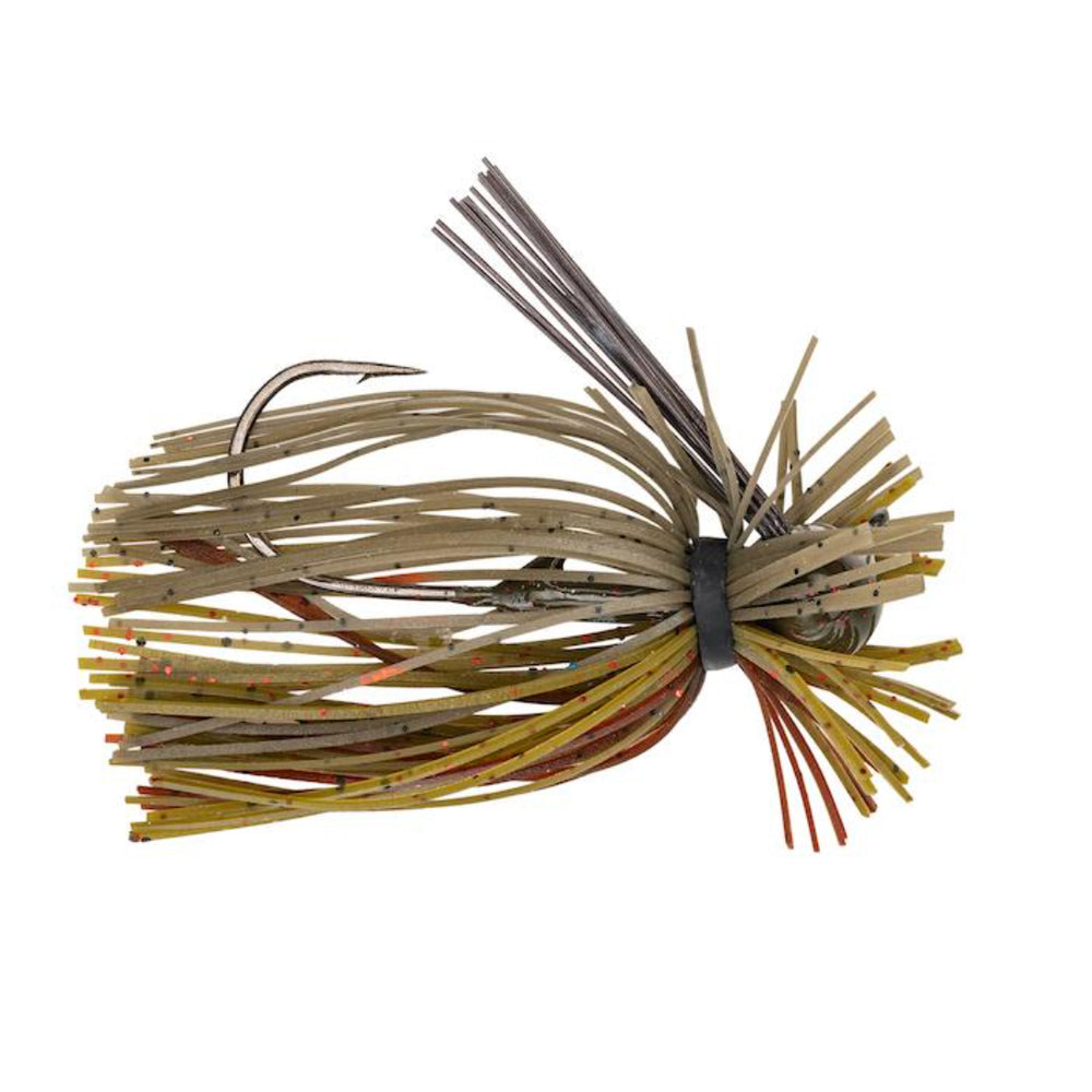 Strike King Tour Grade Finesse Football Jig 1/4 oz / Green Pumpkin Craw