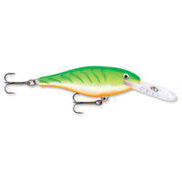 Rapala Shad Rap Crankbait 2 1/2" / Green UV Tiger