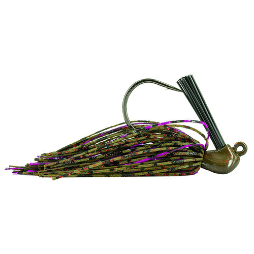 Molix Kento Jig 1/2 oz / Green Pumpkin Red/Purple Molix Kento Jig 1/2 oz / Green Pumpkin Red/Purple