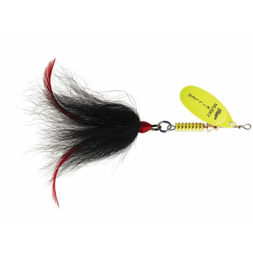 Mepps Musky Killer In-Line Spinner Hot Chartreuse/Black / 3/4 oz Mepps Musky Killer In-Line Spinner Hot Chartreuse/Black / 3/4 oz