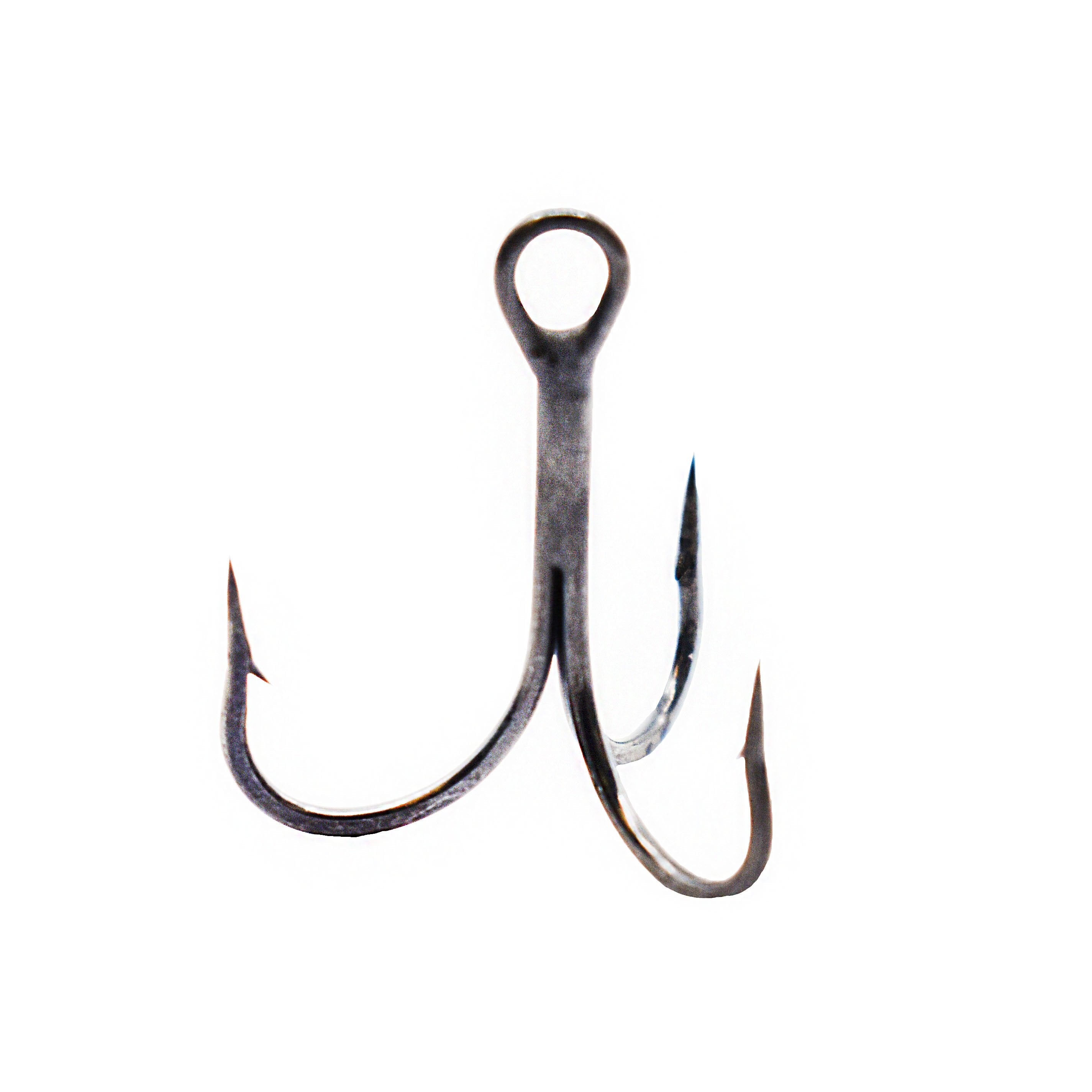 Feathered Treble Hook_White/White – Fishermans Central