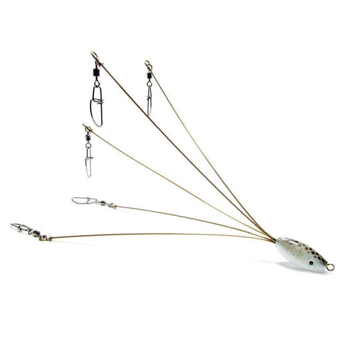 Hog Farmer Bait Company 5 Wire Umbrella Rigs Plain / 3/5 oz Hog Farmer Bait Company 5 Wire Umbrella Rigs Plain / 3/5 oz