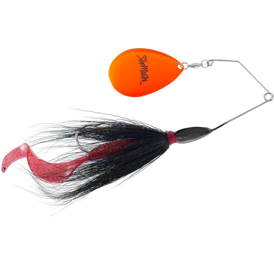 Mepps Musky Killer Bucktail Fishing Lure, Hot Chartreuse, Black