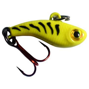 Kenders Outdoors T-Rip Mini Vibe Bait 1/2" / Chartreuse Tiger Kenders Outdoors T-Rip Mini Vibe Bait 1/2" / Chartreuse Tiger