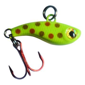 Kenders TUNGSTEN T-Rip Mini Vibe Bait Jig Hard Plastic Ice Fishing Lure