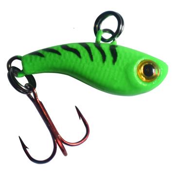 Kenders Outdoors T-Rip Mini Vibe Bait 1/2" / Green Tiger Kenders Outdoors T-Rip Mini Vibe Bait 1/2" / Green Tiger