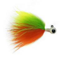 Kenders Outdoors Tungsten Marabou Jig Firetiger / 1/16 oz