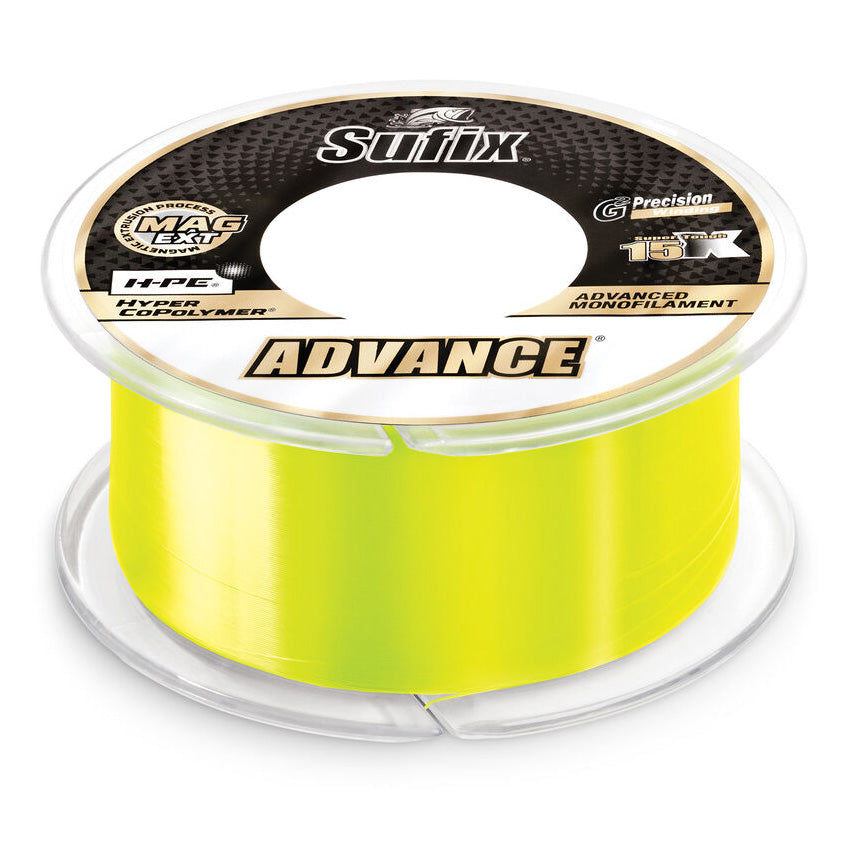 Sufix 100 Yard Advance Ice Monofilament Fishing Line - 2 lb. Test - Clear