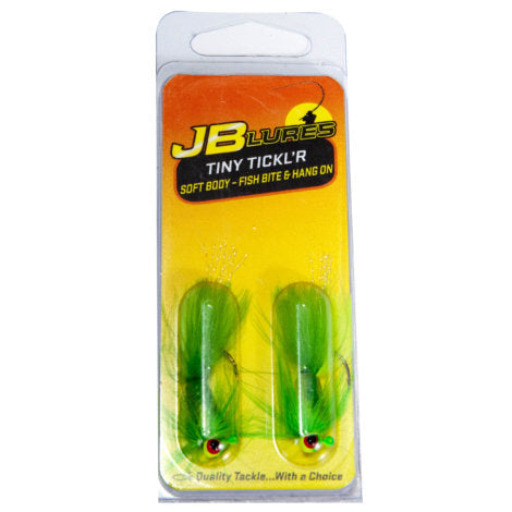 JB Lures Tiny Tickl'R 1/16 oz / Lime/Chartreuse