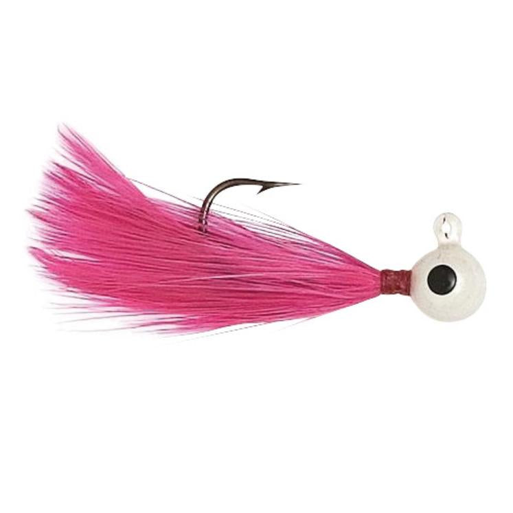 Lindy Little Nipper Feather Jig 1/32 oz / Pink