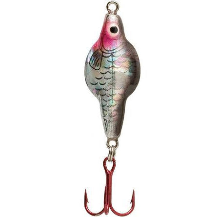 Lindy Rattl'n Flyer Spoon - EOL 1/4 oz / Techni-Glow Silver Shiner