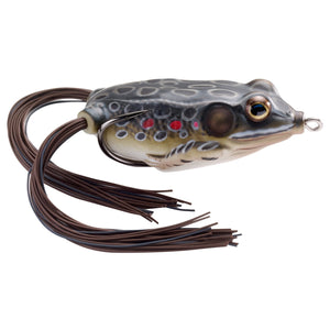 Hollow Body Frog 2 5/8" / Brown Black