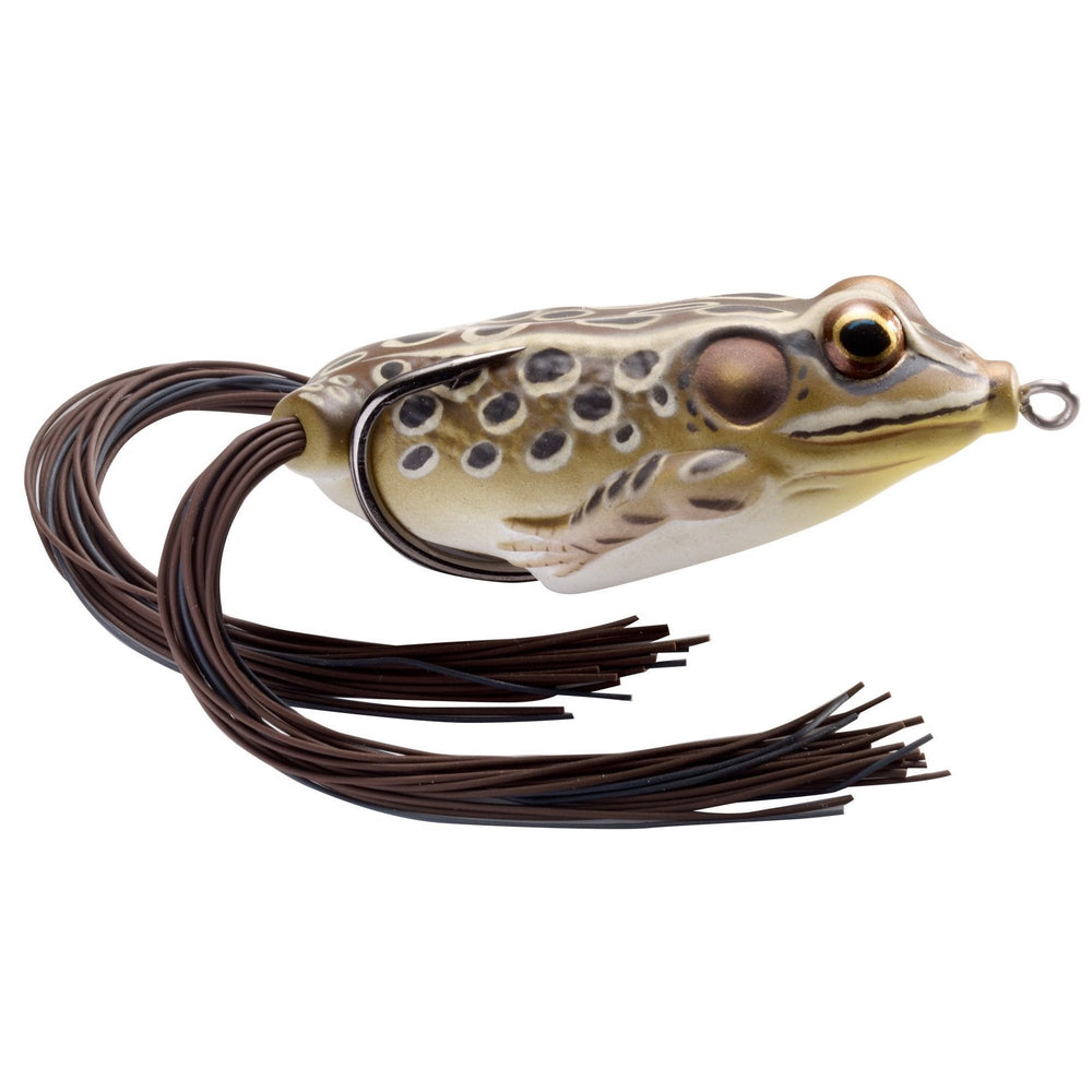 Live Target Hollow Body Frog 2 1/4" / Tan Brown