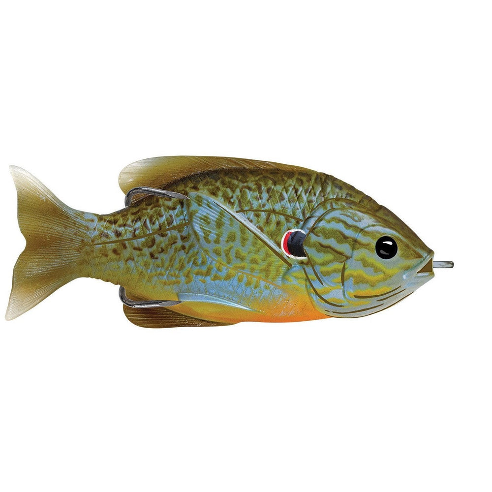 Live Target Hollow Body Sunfish 3" / Natural Blue Pumpkinseed