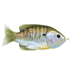Hollow Body Sunfish 3" / Natural Olive Bluegill