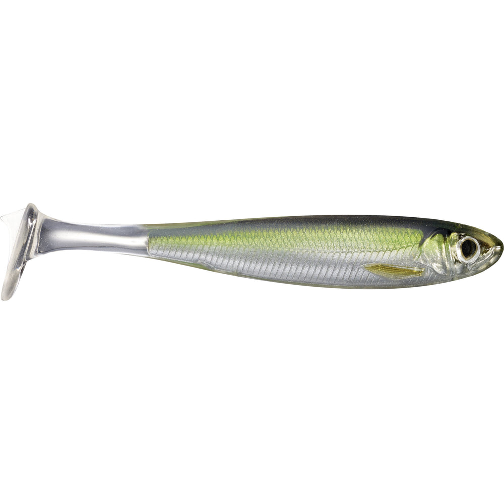 Live Target Slow Roll Shiner Silver/Green / 5"