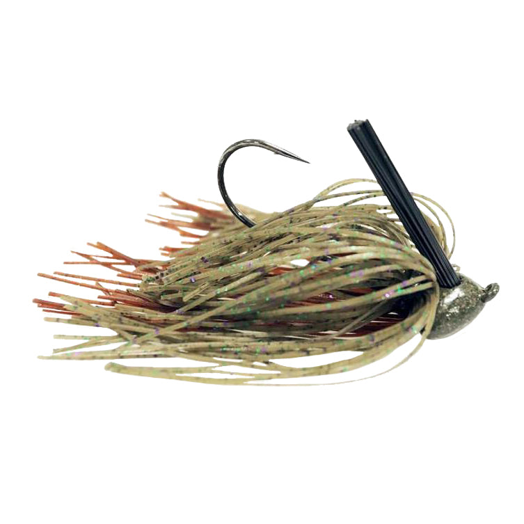 Missile Baits Ikes Head Banger Football Jig 1/2 oz / Candy Grass