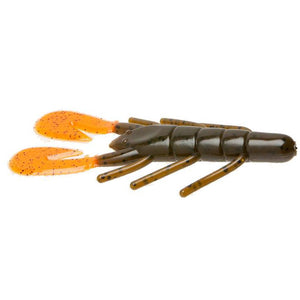 Zoom Tiny Brush Hog, Green Pumpkin - 15 pack