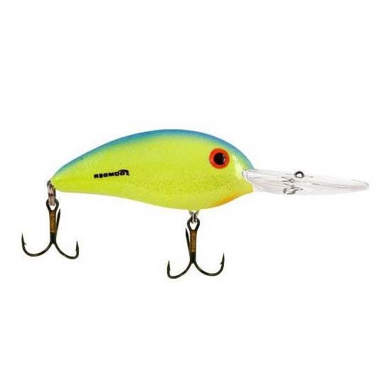 Bomber Deep Fat Free Shad Fishing Lures (Dance's Citrus, 3-Inch