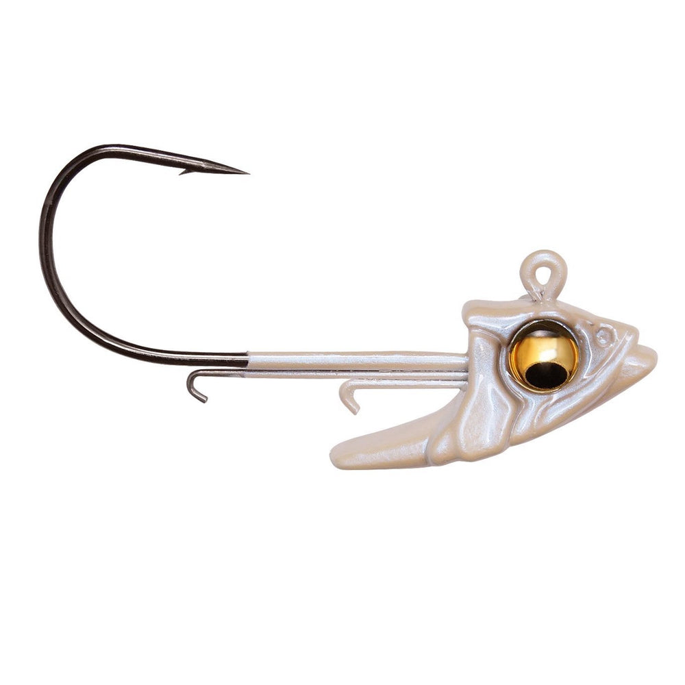 Megabass Body Balance Swimmer Head 1/2 oz / French Pearl