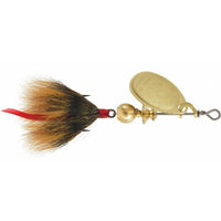 Mepps Dressed Aglia Spinner 1/4 oz / Gold-Brown