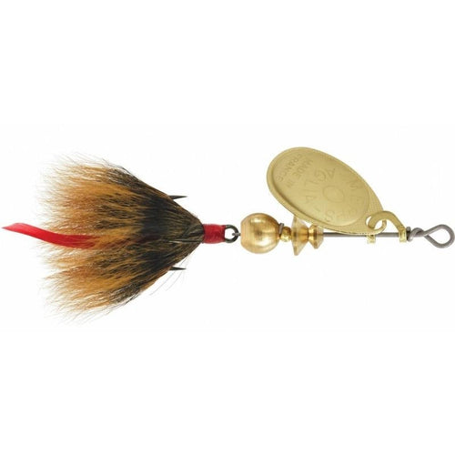 Mepps Dressed Aglia Spinner 1/12 oz / Gold-Brown Mepps Dressed Aglia Spinner 1/12 oz / Gold-Brown