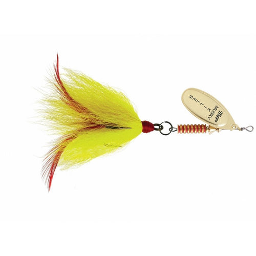 Mepps Musky Killer In-Line Spinner Gold / Yellow / 3/4 oz Mepps Musky Killer In-Line Spinner Gold / Yellow / 3/4 oz