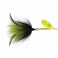 Mepps Musky Killer In-Line Spinner Hot Chartreuse/Chartreuse Black / 3/4 oz