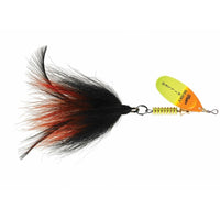 Mepps Musky Killer In-Line Spinner Hot Orange Chartreuse / Black Orange / 3/4 oz