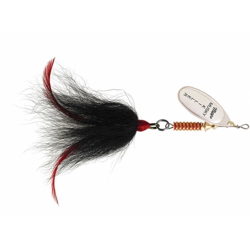 Mepps Musky Killer In-Line Spinner Silver/Black / 3/4 oz