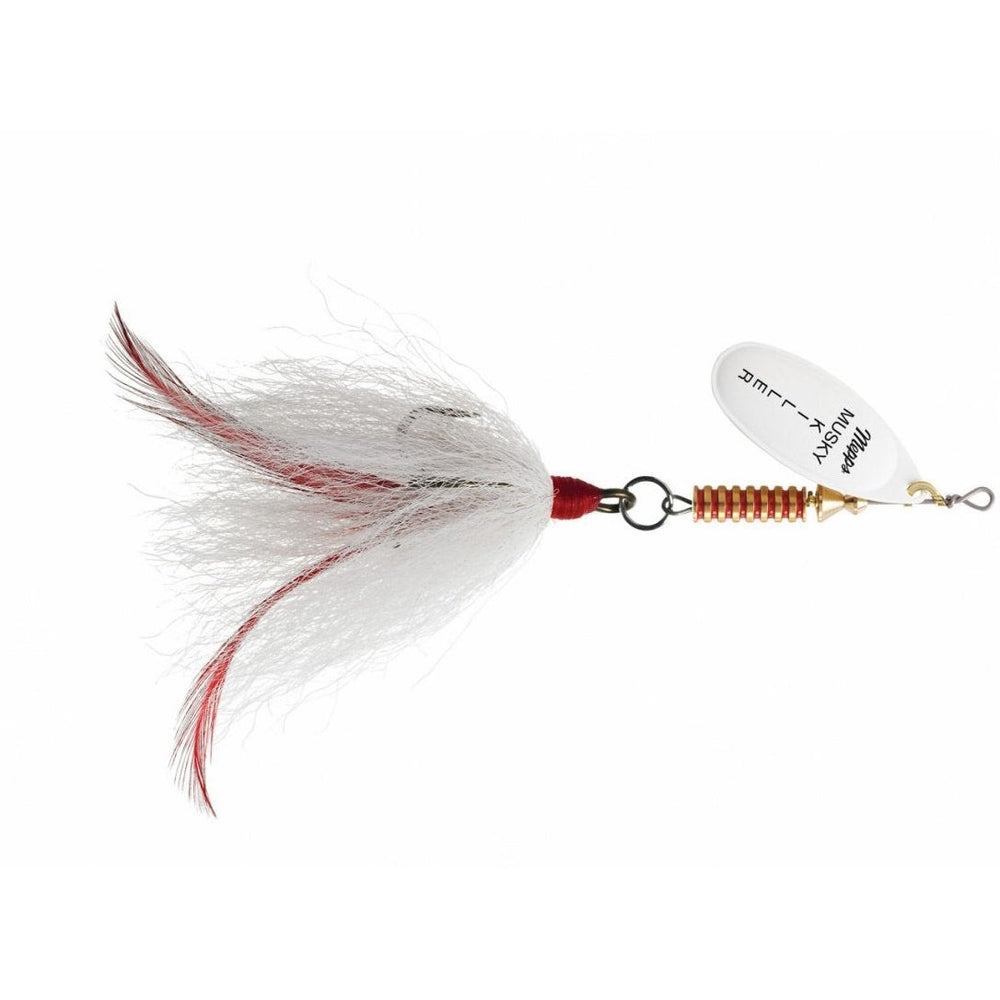 Mepps Musky Killer In-Line Spinner White/White / 3/4 oz