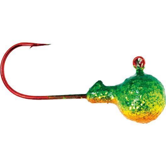 Mission Tackle Glitter Jig - EOL 1/4 oz / Firetiger