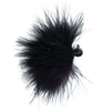 Mission Tackle Rallybou Marabou Jig 1/8 oz / Black