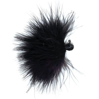 Mission Tackle Rallybou Marabou Jig 1/4 oz / Black