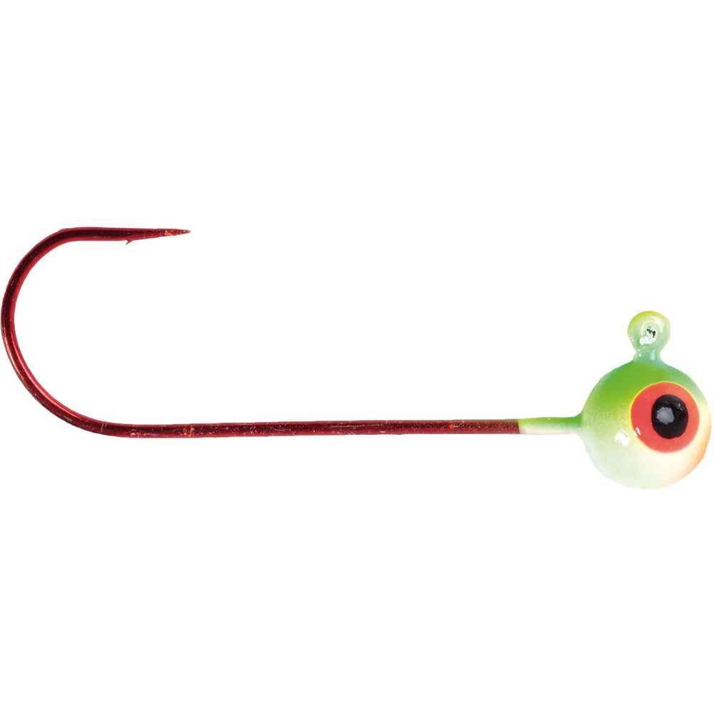 Mission Tackle Shiner Jig 1/4 oz / Glow Watermelon