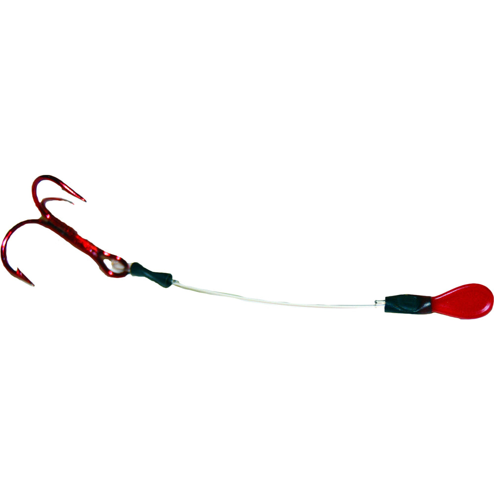 Mission Tackle Slip On Stinger Hook 2" / Red