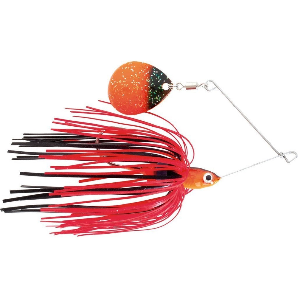 Mission Tackle Spinnerbait Colorado 1/2 oz / Black/Orange