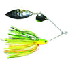 Mission Tackle Spinnerbait Tandem Spin 1/2 oz / Firetiger