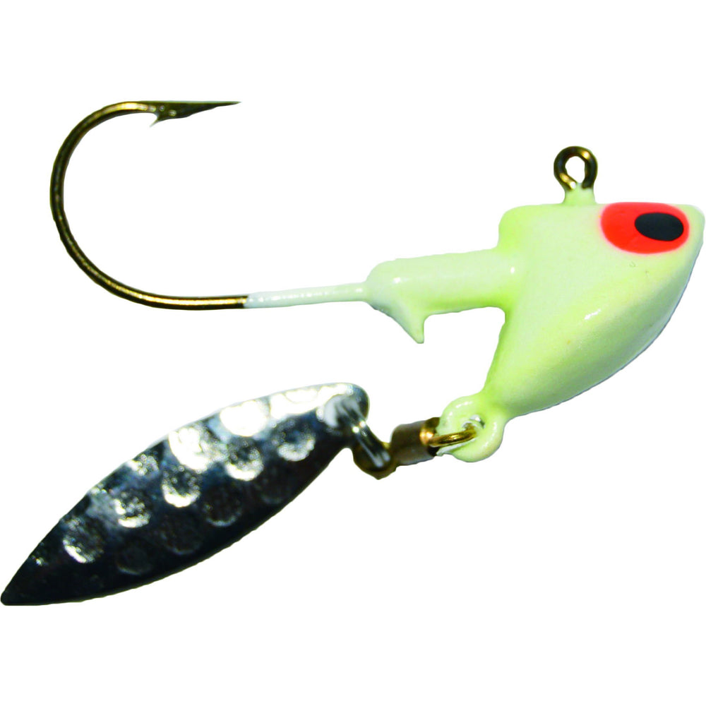 Mission Tackle Willow Wobbler 1/8 oz / Glow