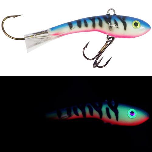 Moonshine Lures Walleye Spoon - Glow Perch