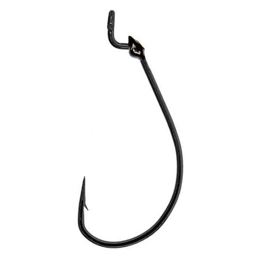 Mustad KVD Grip Pin Soft Plastic Hook 3/0 / Black Nickel