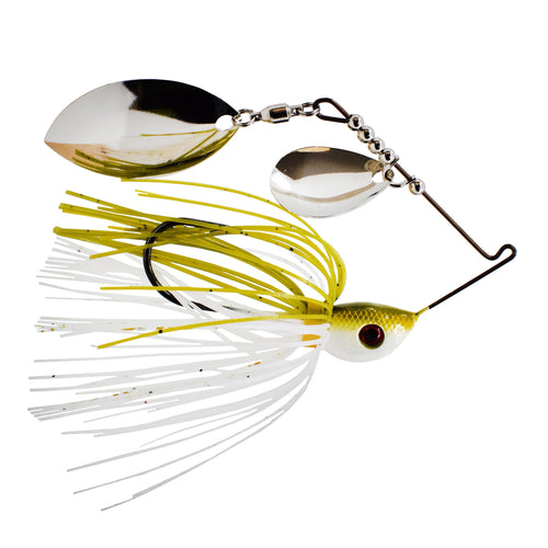 Bassman Spinnerbaits Compact Mag Willow 1/2 oz / Olive Shad Bassman Spinnerbaits Compact Mag Willow 1/2 oz / Olive Shad