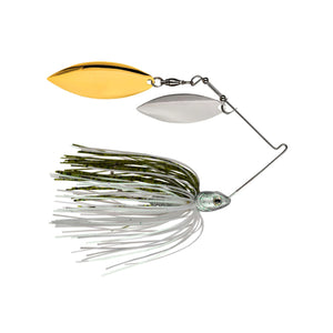 Tour Grade Compact Double Willow Spinnerbait Olive Shad / 1/2 oz