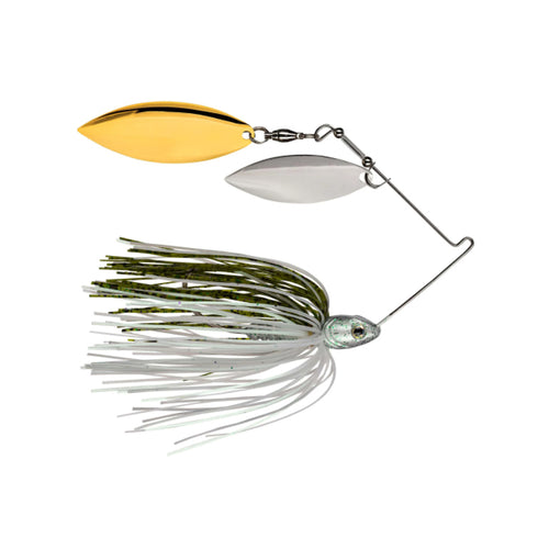 Strike King Tour Grade Compact Double Willow Spinnerbait Olive Shad / 1/2 oz Strike King Tour Grade Compact Double Willow Spinnerbait Olive Shad / 1/2 oz