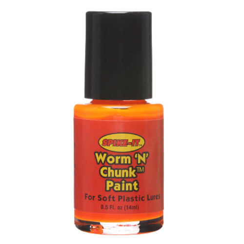 Spike-It Worm N' Chunk Paint Flo Orange Spike-It Worm N' Chunk Paint Flo Orange