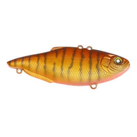 Nishine Lure Works Simcoe 75HW (Heavy Weight) Lipless Crankbait Matte Orange Tiger / 3"