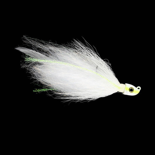 Outkast Tackle Chicken Jig 1/2 oz / White/Chartreuse Outkast Tackle Chicken Jig 1/2 oz / White/Chartreuse