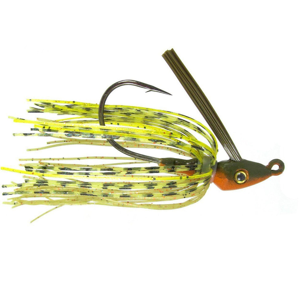 Outkast Tackle Pro Swim Jig Heavy Cover 3/8 oz / Perch